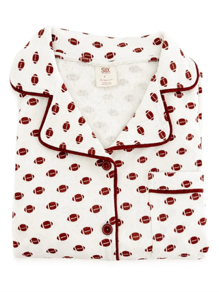 Football Organic Pointelle Women's Lounge Set