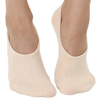 No-Show Liner Socks - Solid Beige/Nude