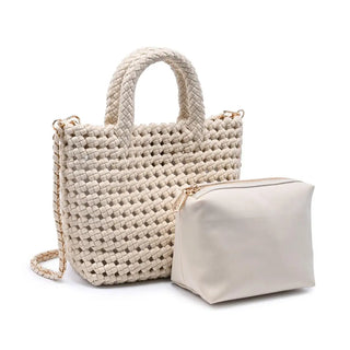 Sol and Selene Ambrosia Small Crossbody - Cream