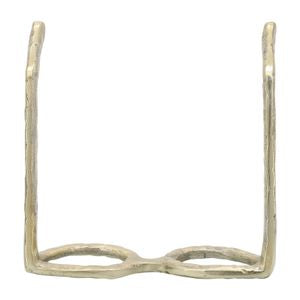 Gold Glasses Sculpture