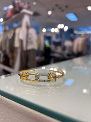 Emily CZ Bangle Bracelet