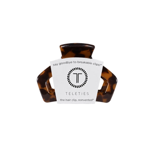 Open Tortoise Hair Clip - Petite // Teleties