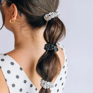 Polka Dot Party Silk Scrunchie - Teleties
