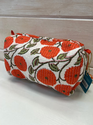 Quilted Toiletry Bag - Large