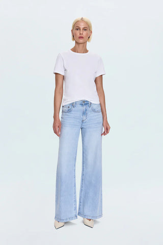 Jadyn Low Slung Palazzo Jeans - Chateau // Pistola
