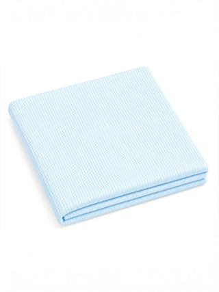 Baby Blue Ribbed Swaddle