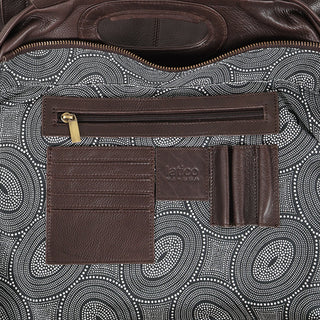 Orly Milled Leather Tote Bag - Cafe // Latico Leathers