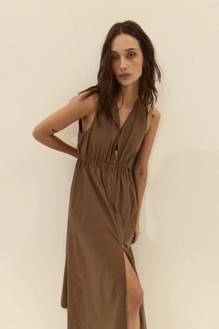 Rubbens Dress - Chocolate // Deluc