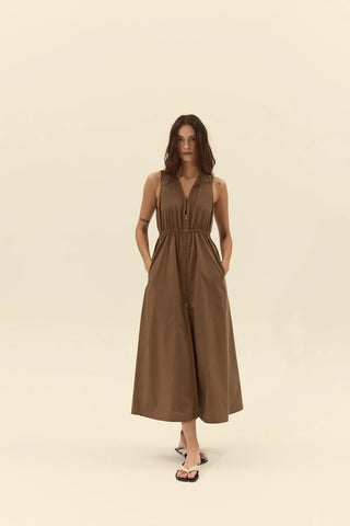 Rubbens Dress - Chocolate // Deluc