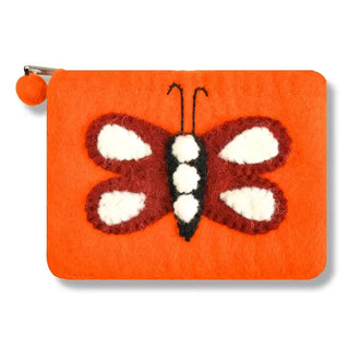 Felted Zip Coin Purse