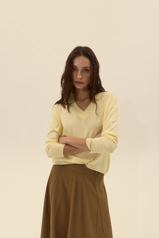 Lorraine Sweater - Butter // Dèluc