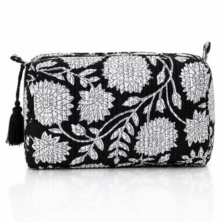 Quilted Toiletry Bag - Small