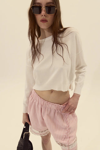 Polly Sweater - Pearl // Deluc