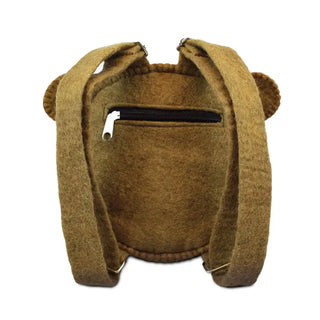 Monkey Felt Backpack