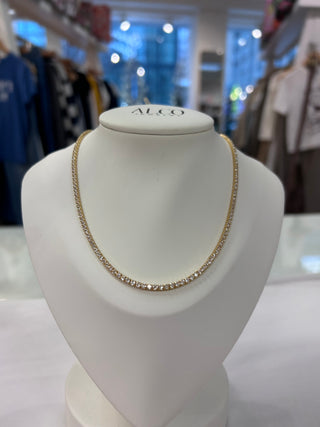 Gold Tennis Necklace