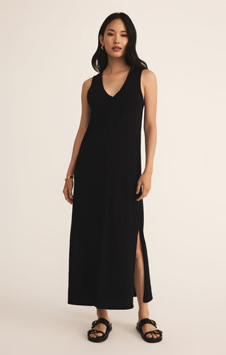 Z Supply Palisades Midi Dress - Black