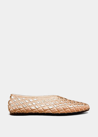 Alana Nude Pointed Toe Flat Shoe