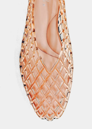 Alana Nude Pointed Toe Flat Shoe