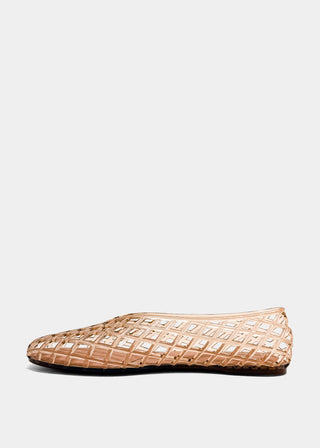 Alana Nude Pointed Toe Flat Shoe