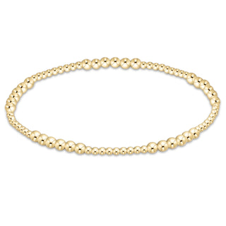 Blissful Gold 3mm Bracelet // Enewton
