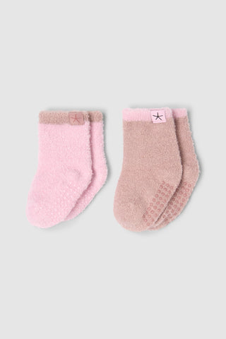 CozyChic Lite Baby Tipped Sock Set of 2