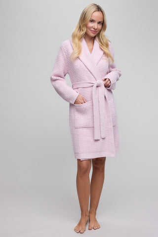 CozyChic Waffle Robe - Petal // Barefoot Dreams