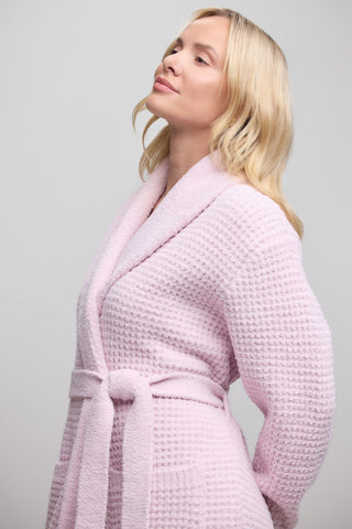 CozyChic Waffle Robe - Petal // Barefoot Dreams