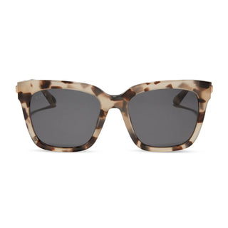 DIFF Bella Cream Tortoise + Grey Sunglasses