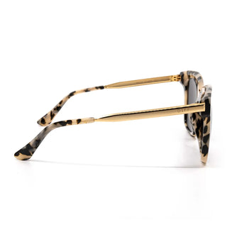 DIFF Bella Cream Tortoise + Grey Sunglasses