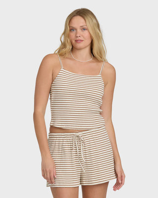 Easy Livin Tank Top - Brown Stone // Billabong