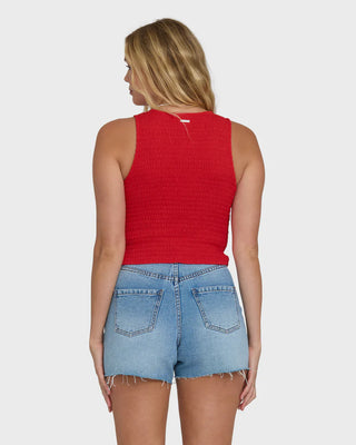 Kelsey Tank - Fiesta Red // Billabong