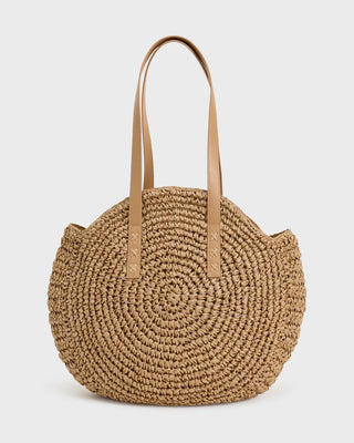 Round About Woven Bag - Natural // Billabong