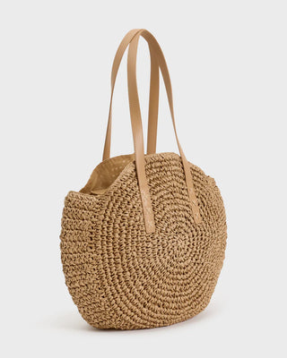 Round About Woven Bag - Natural // Billabong