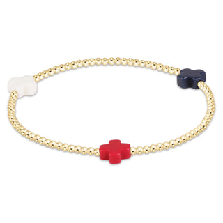 Signature Cross Gold 2mm - Firecracker // Enewton