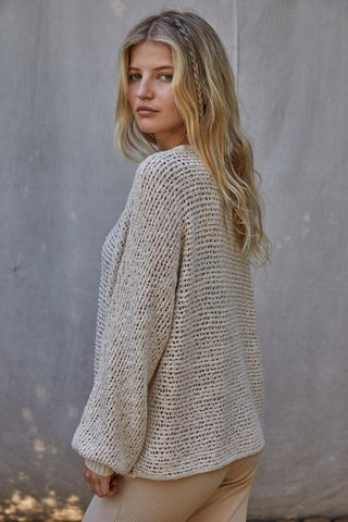 Laurel Canyon Pullover Sweater / Natural