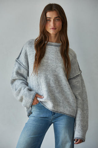 Olympus Pullover - Heather Grey