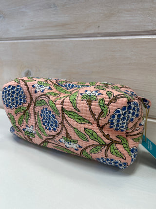 Quilted Toiletry Bag - Large