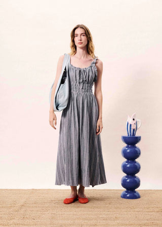 Obea Dress Denim Blue // FRNCH