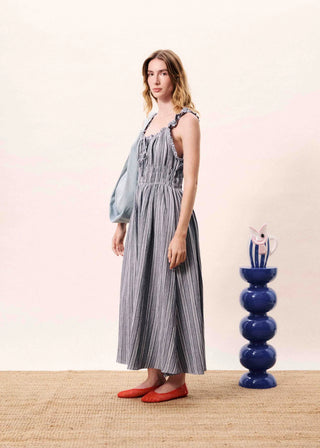 Obea Dress Denim Blue // FRNCH
