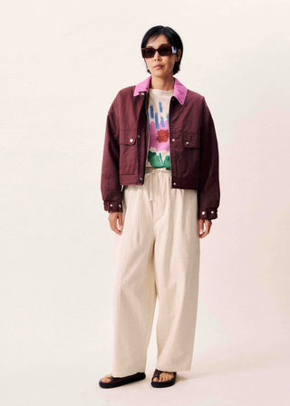 Miraline Relaxed Pants - Creme