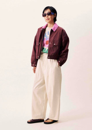 Miraline Relaxed Pants - Creme