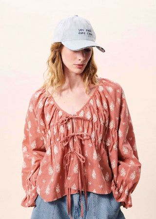 Maui Blouse - Rouge // FRNCH