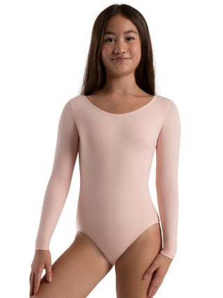 TB134C Long Sleeve Leotard / Ballet Pink