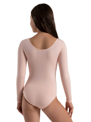 TB134C Long Sleeve Leotard / Ballet Pink
