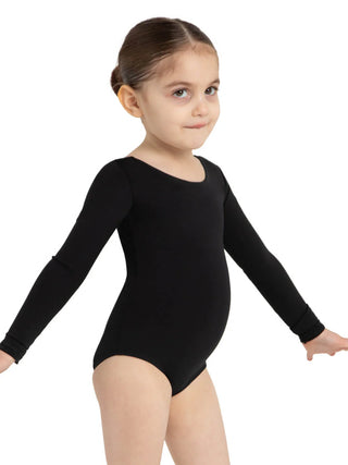 TB134C Long Sleeve Leotard / Black