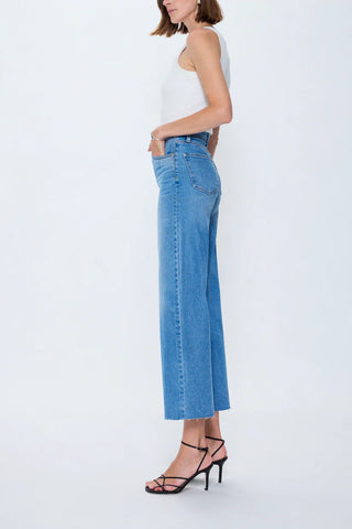 Lana Crop High Rise Ultra Wide Leg Jeans - Wild Heart // Pistola