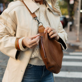 Callie Sling & Crossbody Leather Bag