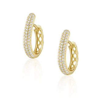 Daphne Hoop Earrings - Gold