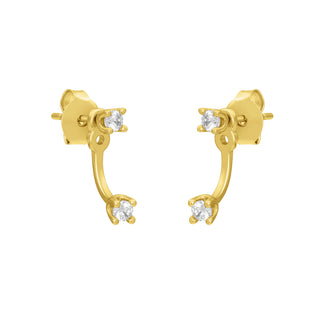 Brodie Studs - Gold // FYB