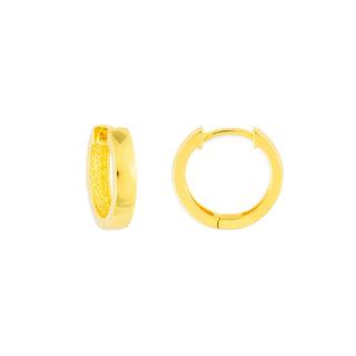 Chloe Huggie Earrings - Gold // Follow Your Bliss